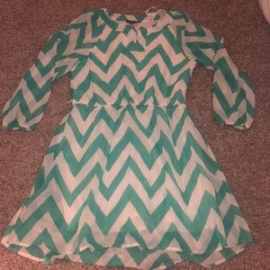 Chevron summer dress